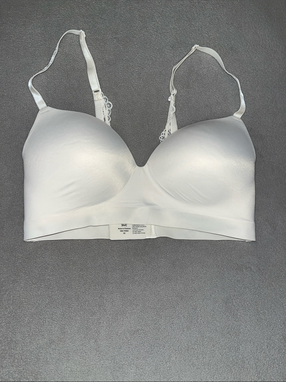 Soma Endless Luxe Seamless Lace J Hook Bra